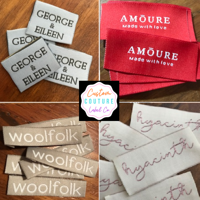 Woven Labels - Self Adhesive - Custom Couture Label Co – Custom