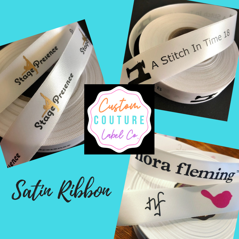 Cotton Printed Ribbon – Custom Couture Label Company