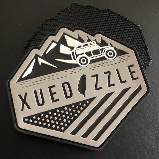 PVC Badge Patch with Velcro Backing - LOCAL PICKUP ONLY