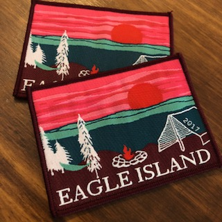 Low Price Custom Velcro Back Polyester Woven Patch - China