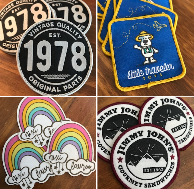 Woven Patches - Iron On - Custom Couture Label Company