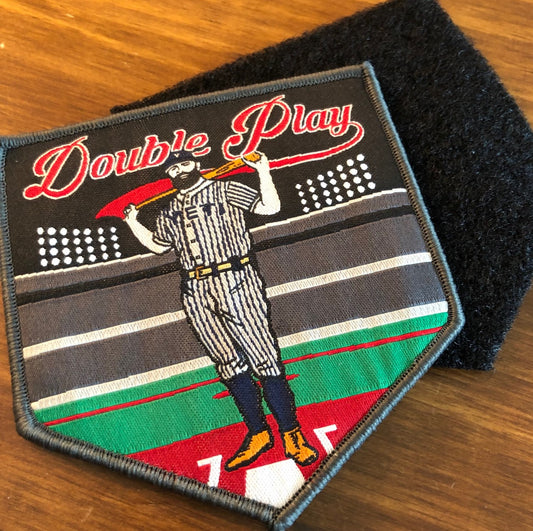 Velcro backed patch by Custom Couture Label Co